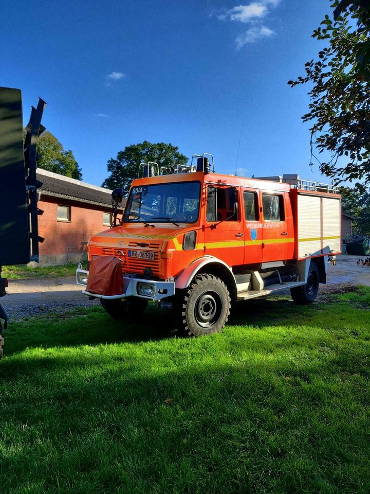 Unimog 435 U1300L Ersatzteile Felgen, Federn, Lenkung, Reifen in Büchen