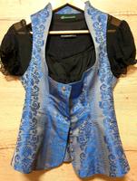 Original Gottseidank Mieder Gr.34-36 blau zur Lederhose Bayern - Waffenbrunn Vorschau
