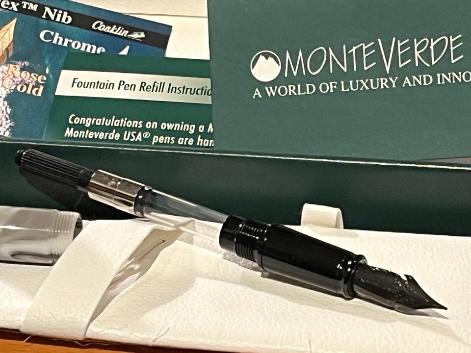 Monteverde Füller mit Flex Omniflex Feder NEU Füllfederhalter in Oberding