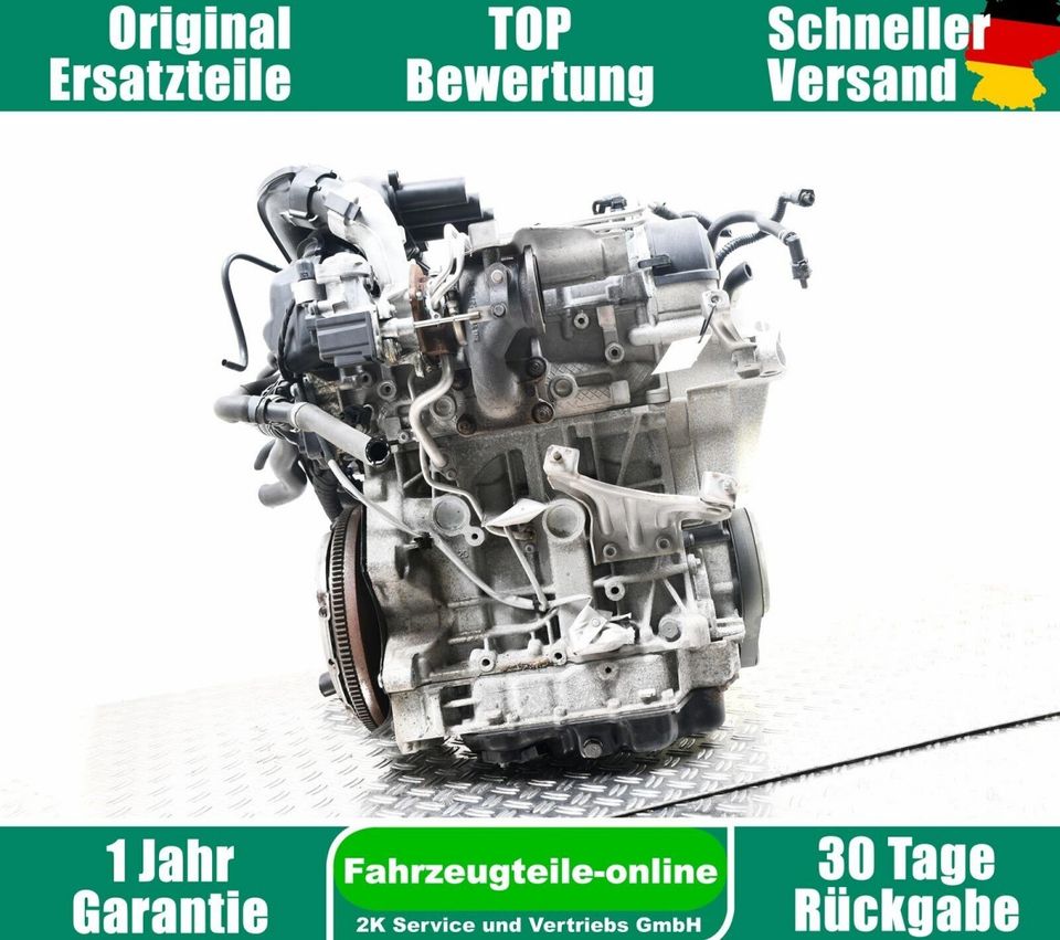 VW Skoda Seat Motor CHP CHPA 1.4 TSI 103kW Golf Komplett 127TKM S in Eilenburg