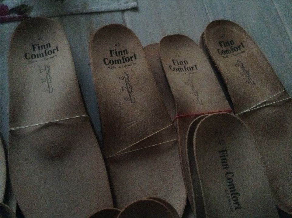 Unbenutzte: Finn Comfort Schuhsohlen Paar 8€ in Lastrup