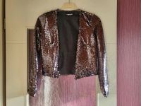 Paillettenblazer / Glitzerblazer Jacke Größe S /36 Hessen - Flieden Vorschau