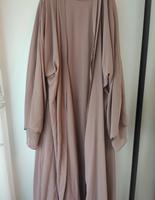Abaya Zweiteiler Creme / Kimono Zweiteiler / Modest / Sommer Frankfurt am Main - Bornheim Vorschau
