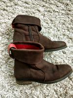 Stiefeletten Damen Gr.38 Braun Leder Marke Shoot Bremen - Horn Vorschau