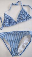 H&M Mädchen Bikini 146/152 blau- weiß gestreift Nordrhein-Westfalen - Rheine Vorschau