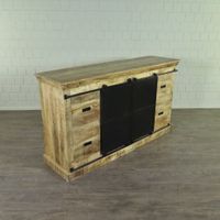 24185 Sideboard TV-Möbel Mangoholz 1,60 m Niedersachsen - Nordhorn Vorschau