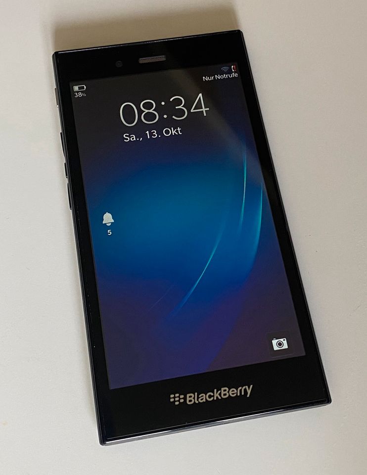 Blackberry Z3 Schwarz Smartphone STJ100-1 Black 5 Zoll 8GB 5MP in Burg