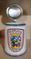 Bierkrug Feuerwehr Freising mit Zinndeckel Kr. München - Höhenkirchen-Siegertsbrunn Vorschau