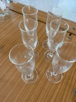 Gläser Glas Schnaps Likör Aperitif 6 stück DDR Retro Brandenburg - Guben Vorschau