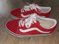 Vans Old Skool 36,5 rot Leder Skate Hip Hop Bayern - Fürth Vorschau