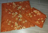 2-Tlg Bettwäsche Polyester ocker/orange 80x80/135x200cm Sachsen - Seifhennersdorf Vorschau