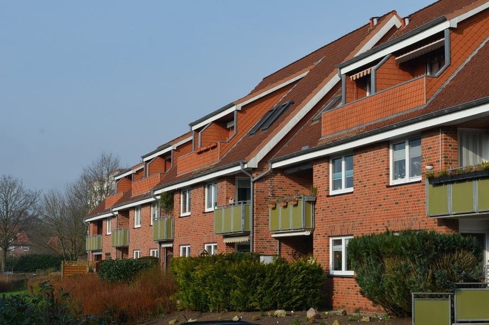 Herrlicher Ausblick über Schrebergärten inklusive in Rendsburg