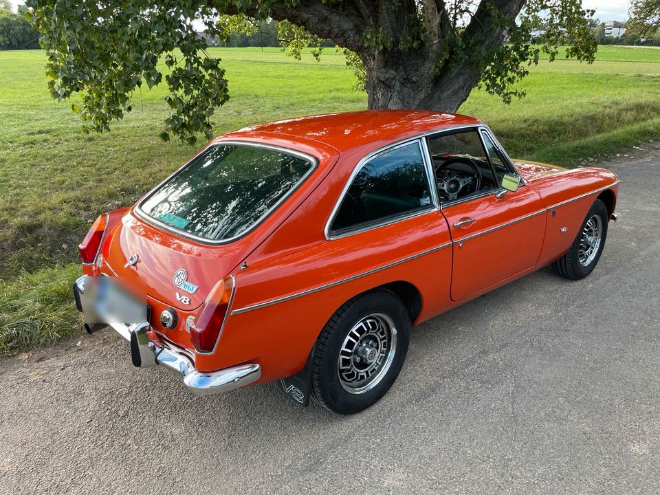 MG MGB GT V8 original Werkscoupe in Stuttgart