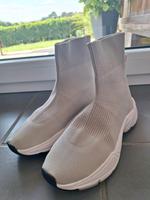 H&M Sock Sneaker high / Freizeitschuhe, Gr. 39, hellbeige Bayern - Pappenheim Vorschau