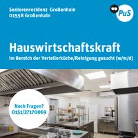 Wir suchen eine neue Hauswirtschaftskraft in Großenhain (m/w/d) Sachsen - Großenhain Vorschau