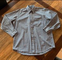 Herren Hemd Shirt kariert Blau Braun Peter Fitch, Fine Oxford. Schleswig-Holstein - Trittau Vorschau