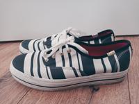 Kate Spade x Keds Sneakers Gr.39 maritim gestreift mit Plateau Baden-Württemberg - Mannheim Vorschau