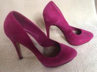 Buffalo Pumps pink Highheels Gr 37  12 cm Absatz  2 cm Plateau Bayern - Marklkofen Vorschau