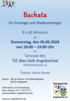 Neuer BACHATA-Kurs donnerstags 18-19 Uhr  ab 6 Juni 2024 Baden-Württemberg - Angelbachtal Vorschau