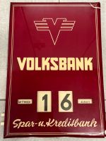 Antiker Ewiger Kalender Sparkasse Volksbank Saarland - Kirkel Vorschau