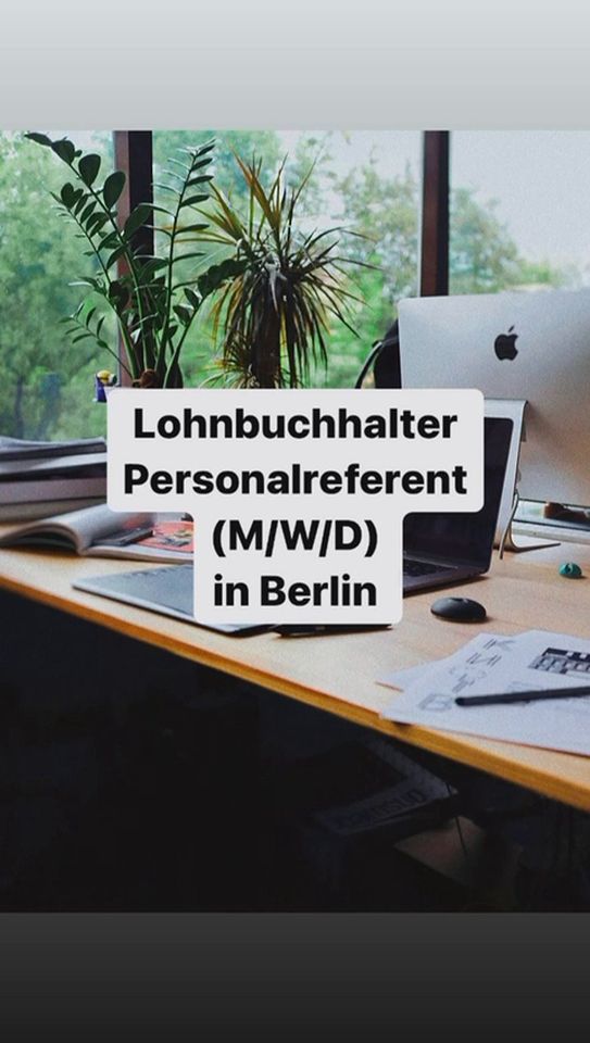 Lohnbuchhalter / Personalreferent (M/W/D) in Berlin in Berlin