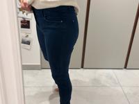 Hallhuber Damen Jeans dunkelblau Stoffhose skinny mid waist s 36 Bayern - Bamberg Vorschau