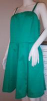 Kleid⭐ Damen Gr 44 Grün wie Neu Gummi Träger bando kurz Thüringen - Geraberg Vorschau
