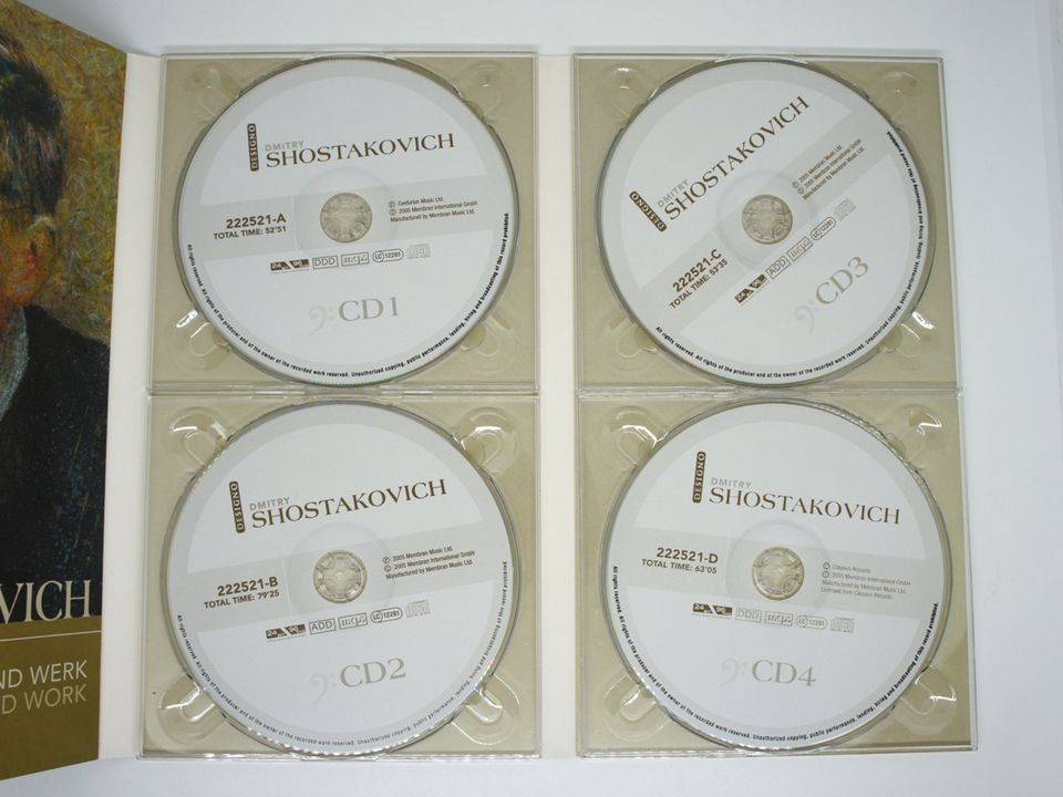 4 CD Set Best of Maurice Ravel ⭐️ Bolero Klavierkonzerte uvm NEU in Berlin