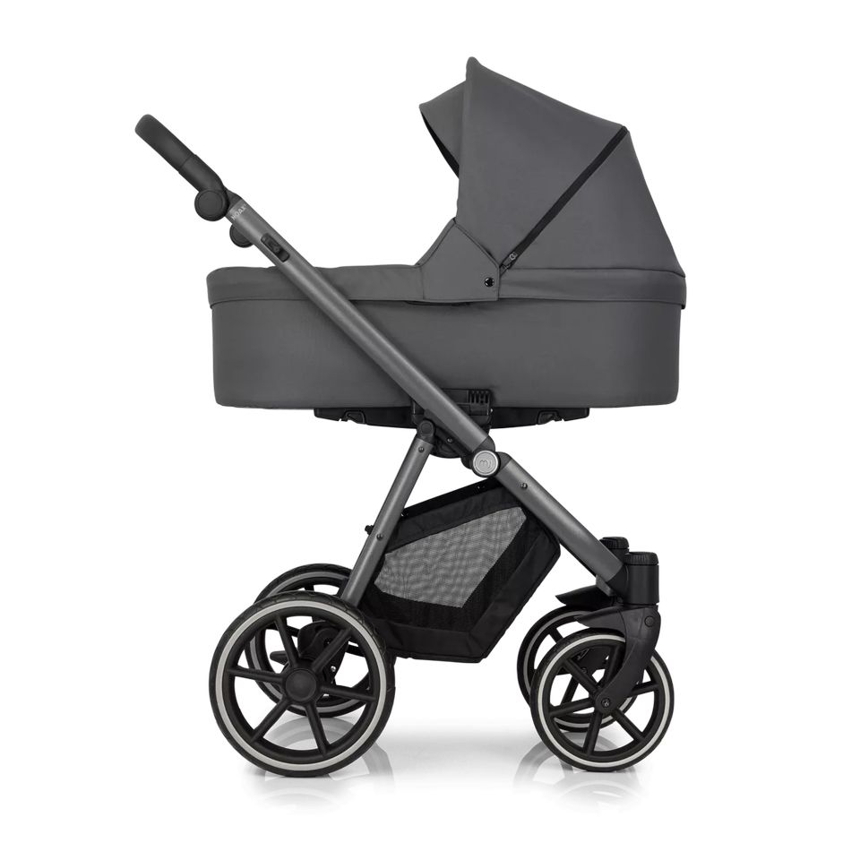 My Junior NOAX² - 2in1 Kinderwagen-Set - Downtown Grey - inkl. Babywanne + Sportsitz + Zubehör - NEU in Fulda