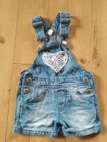 Dopo-Dopo Baby Takko kurze Sommer Latz-Hose Jeans Herz Mädchen 74 Hessen - Hohenahr Vorschau