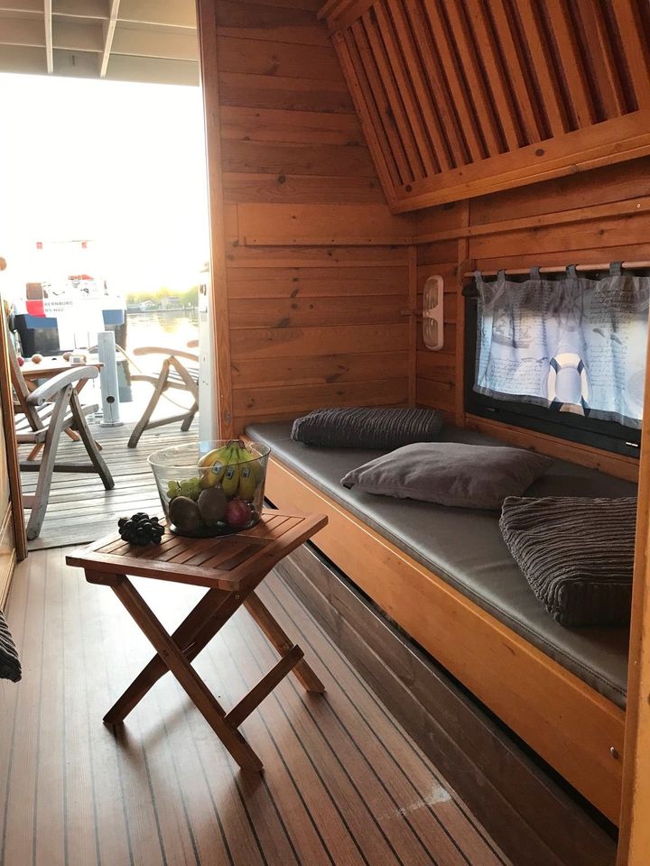 Hausboot am Campingplatz Plauer See zu mieten (führerscheinfrei) in Brandenburg an der Havel