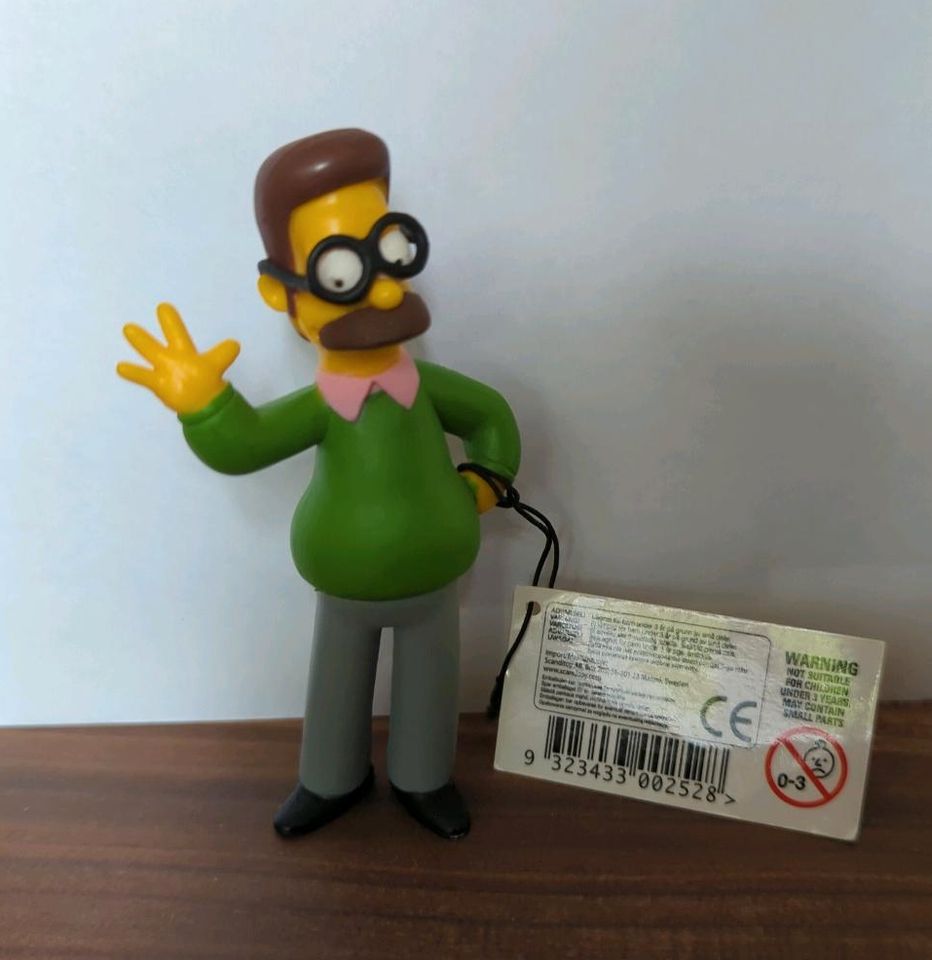 The Simpsons Ned Flanders Sammelfigur Series 1 - Springfield NEU in Bremen