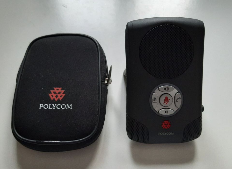 Polycom C100 Communicator Freisprechen USB / 2 Mikrofon/SPKR in Lohr (Main)