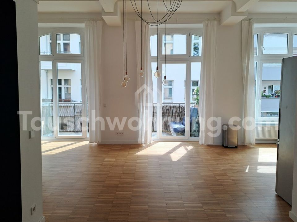 [TAUSCHWOHNUNG] Helles 106qm Loft mit 2 Balkonen gegen 2 Zi. Altbauwohnung in Berlin