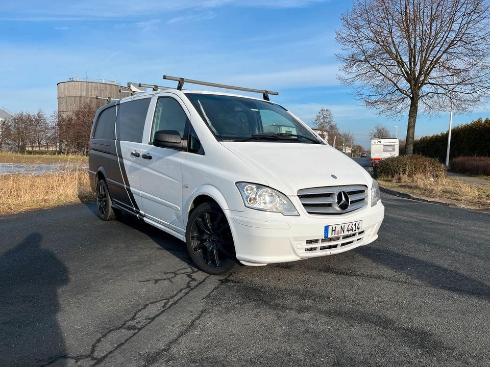 Mercedes Vito 116 CDI Mixto Lang LKW MwSt - BESCHÄDIGT in Sehnde