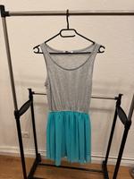 Kleid mit Tüll Ballerina Kleid Türkis hell Grau Neustadt - Gartenstadt Süd Vorschau