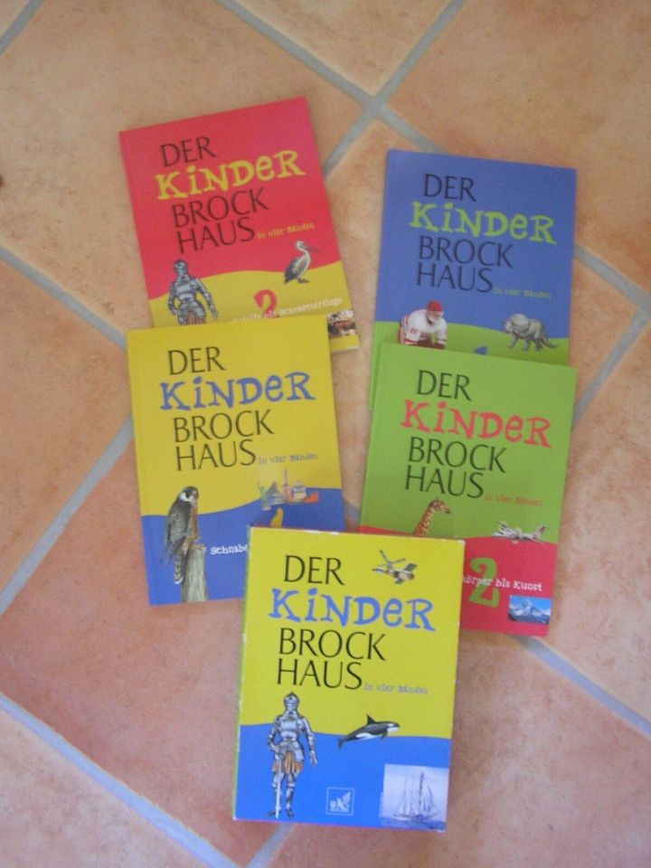 Kinder Brockhaus in 4 Bänden von A-Z in Fischbachtal