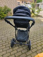 Kinderwagen 3in1 schwarz mit lederdetails Duisburg - Duisburg-Mitte Vorschau