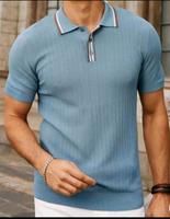 Poloshirt gestrickte Struktur,taubenblau, Gr L, NEU!!! Hessen - Niestetal Vorschau