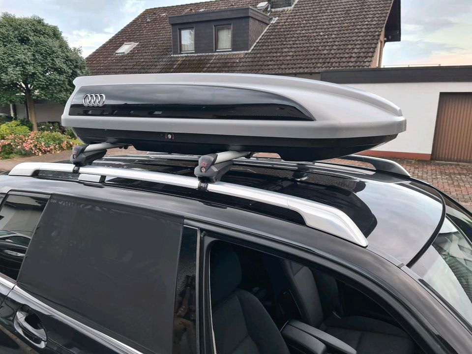 Audi Thule Dachbox mieten 360 Liter Skibox Gepäckbox für Urlaub in Höxter