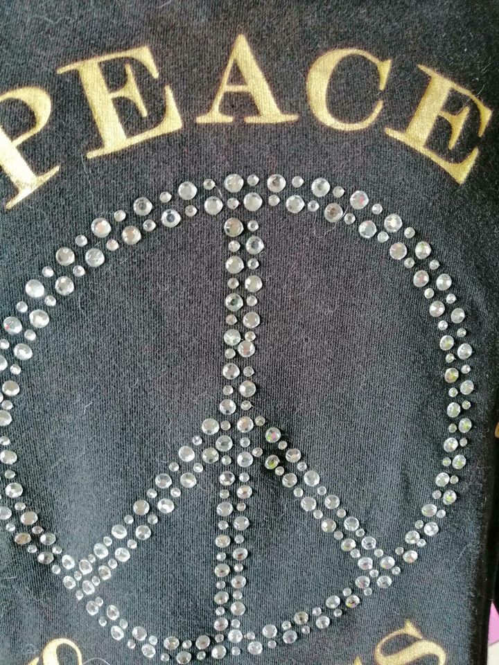 Original Moschino Peace Strass Pride Sweat Statement Princess in Reutlingen