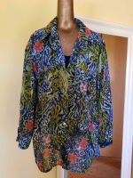 Betty barclay bluse blau bunt Blumen 40 langarm Kragen Bayern - Rosenheim Vorschau