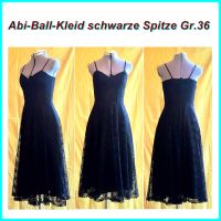 ABI-Ballkleid schwarze Spitze Gala Cocktail Kleid Matinee Brandenburg - Stahnsdorf Vorschau