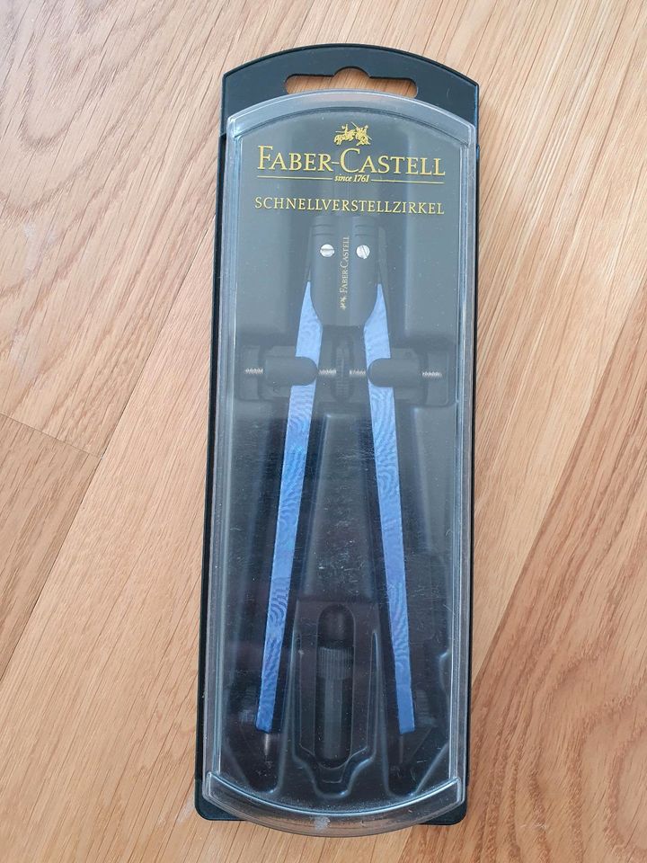 Faber-Castell Schnellverstellzirkel in Originalverpackung in Steinen