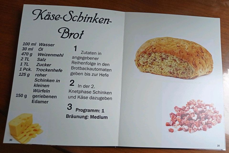 Brotbackbuch Rezeptbuch Brotbackautomat in Dresden