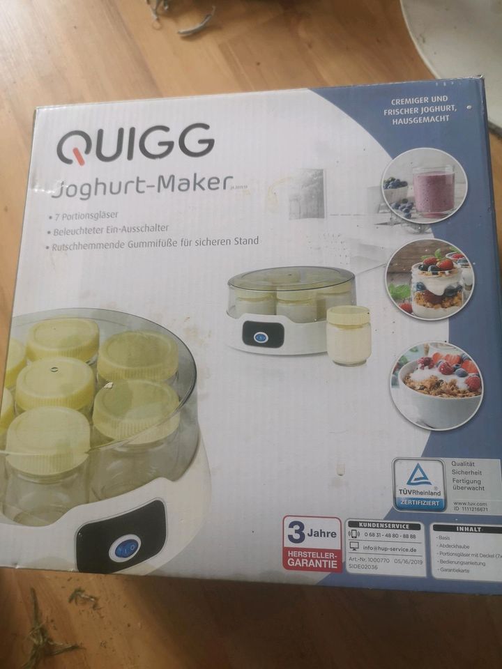 Quigg Joghurt Maker in Apelern