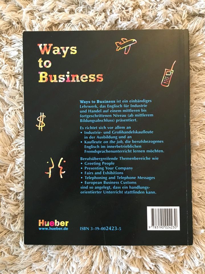 neuwertig Buch Englisch für Industrie und Handel,Ways to Business in Bonn