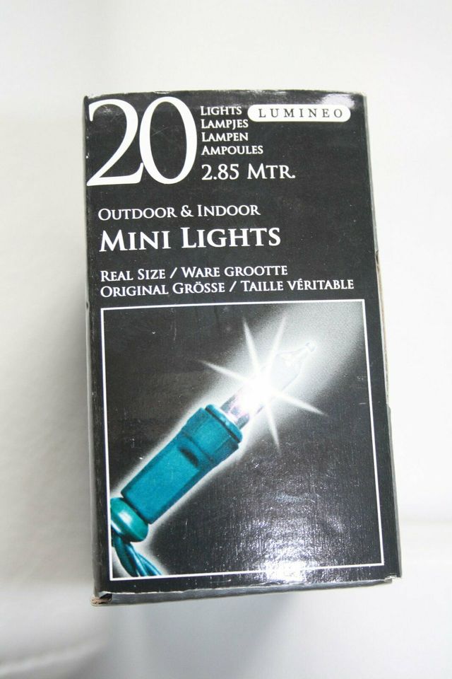 Mini-Lichterkette 20er warm-weiss /Weihnachten/XMAS/Advent/NEU! in Horgau