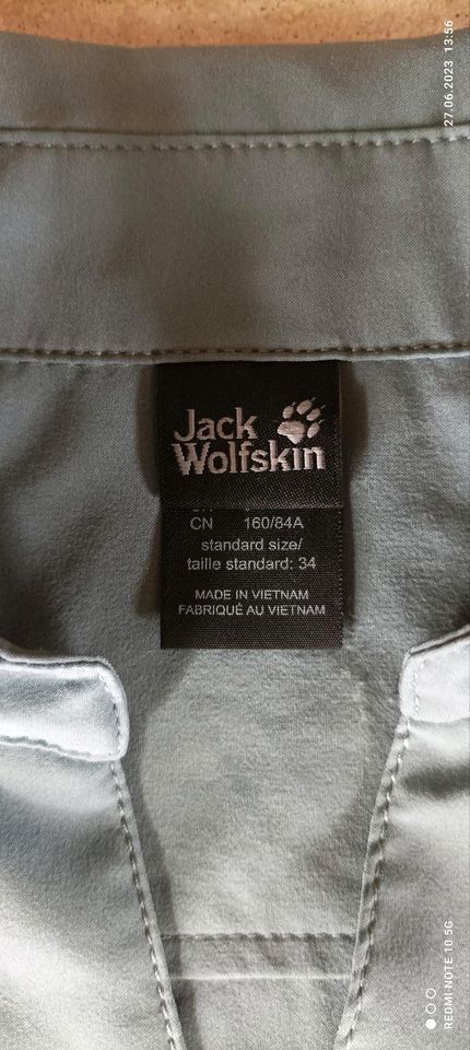 Sommerkleid Jack Wolfskin in Grau-Blau in Zeilarn