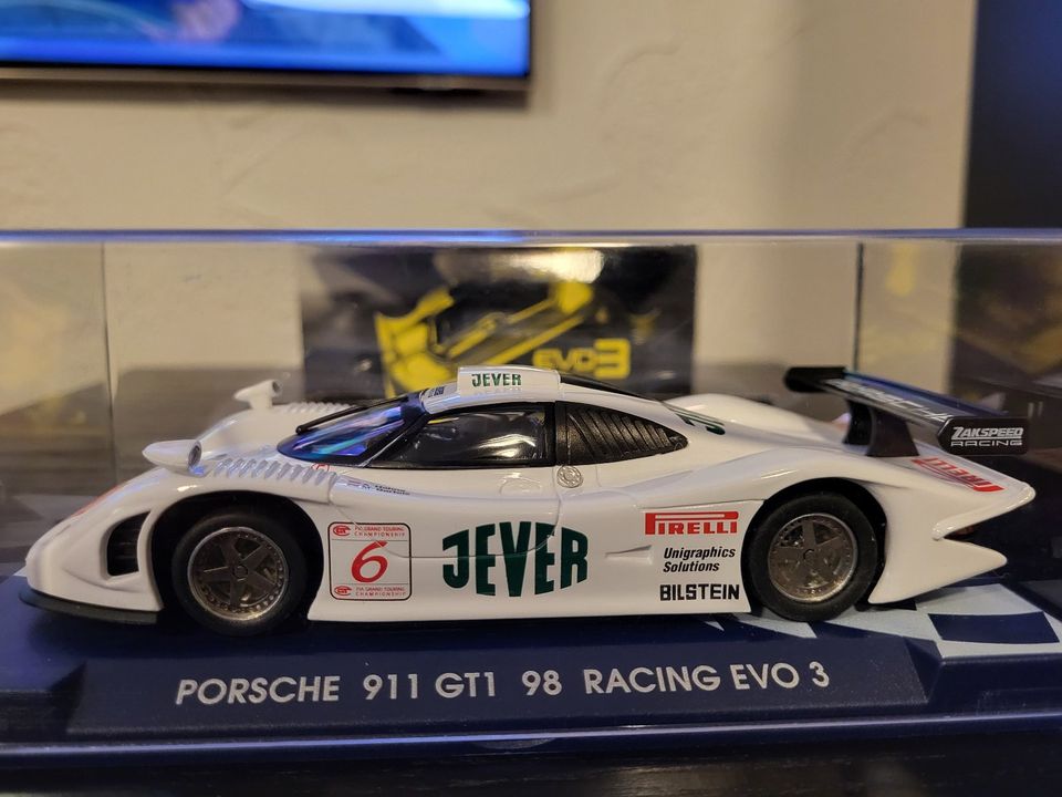 1:32 SLOTCAR > FLY RACING PORSCHE 911 GT1-98 EVO3 JEVER < NEU in Muggensturm